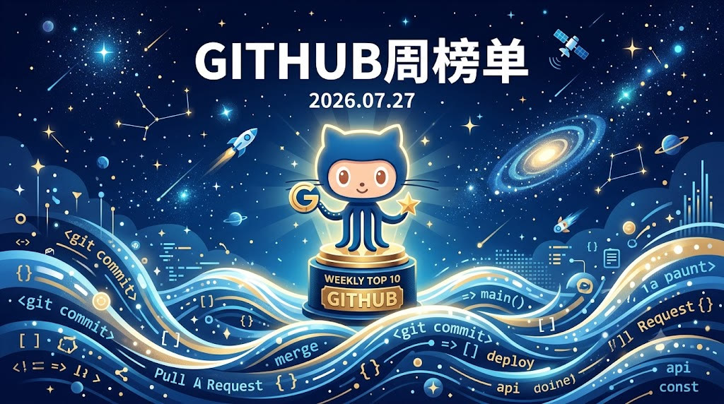 封面图_GITHUB周榜单_2026-07-27