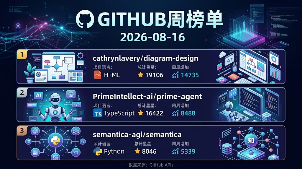 封面图_GITHUB周榜单_2026-08-16